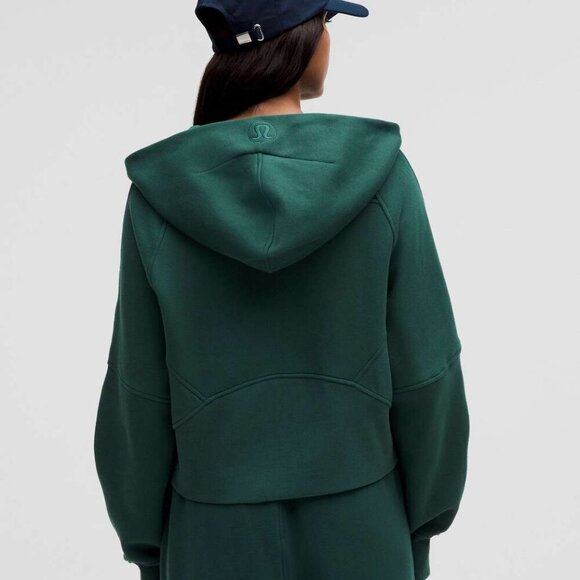 NWT Lululemon Scuba Oversized Full-Zip Hoodie - XS/S Storm Teal/Gold - Picture 2 of 8